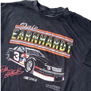 Dale Earnhardt No. 3 NASCAR Graphic Tee XXL Black Racing Car 2010 Vintage Style